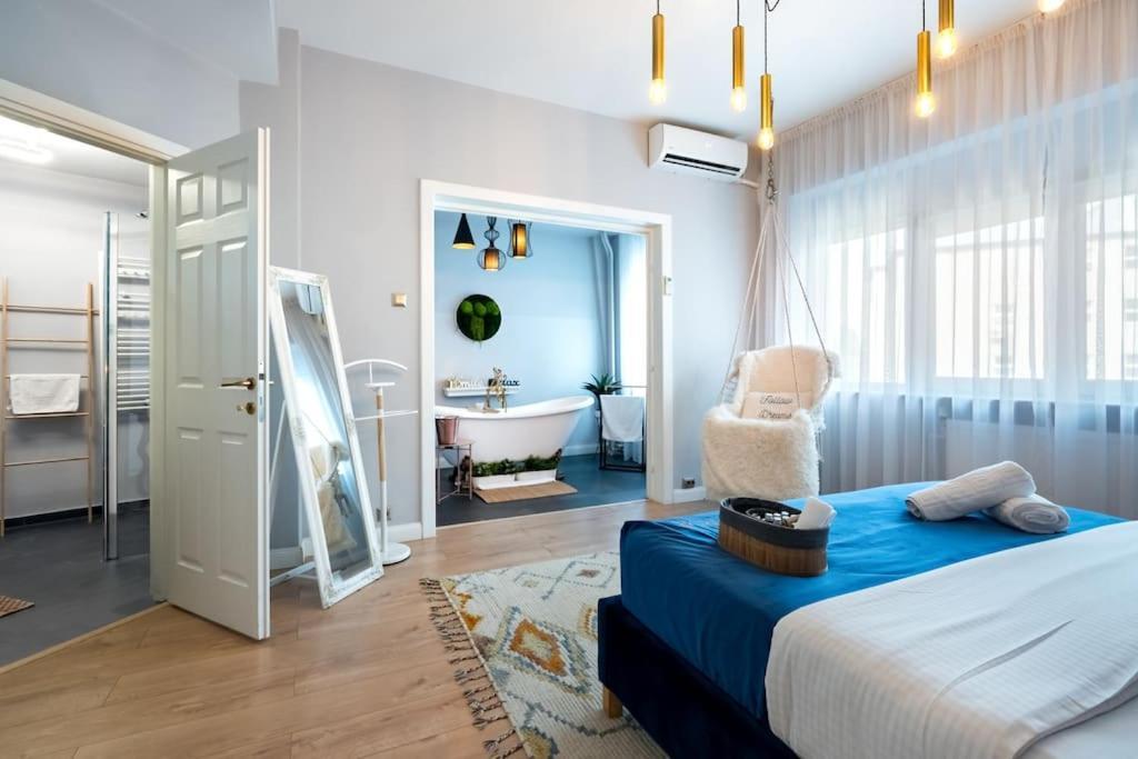 Intercontinental Apart - Massage Terrace Fireplace 布加勒斯特 外观 照片